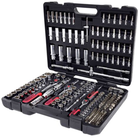 KS Tools 1-4 3-8 1-2  195 pz. CHROMEplus set chiavi a bussola