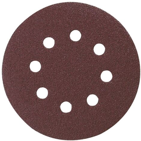 Makita P-43555 Carta abrasiva eccentrica a strappo Dimensione dei grani 80 (Ø) 125 mm 10 pz.