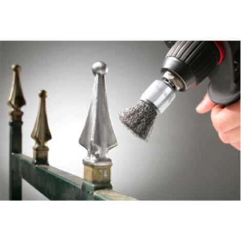 Spazzola Per Tubi KWB 5994-00 - Filo D'Acciaio Ondulato, Diametro 26mm, Per Pulizia E Manutenzione - Foto 6