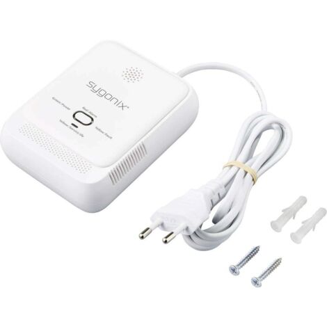 Sygonix Rilevatore Di Movimento 120 DB – 5 Toni Acustici, Portata 6 M, Allarme Per Casa E Garage, A LED