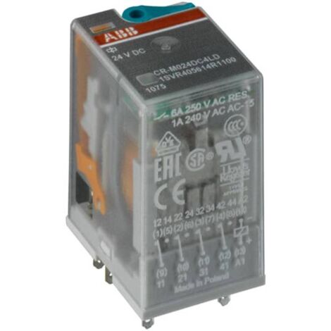 ABB CR M024DC2 Relè Interfaccia 24VDC Compatto IP40