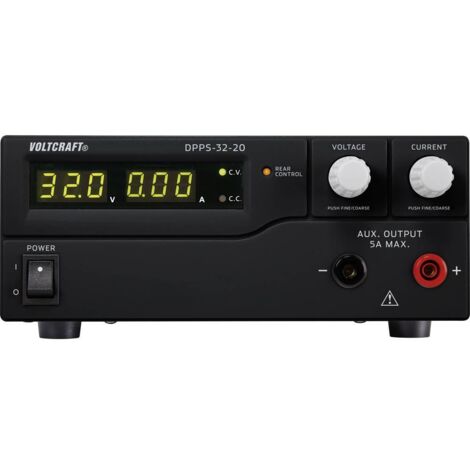 VOLTCRAFT DPPS-32-20 Alimentatore da laboratorio regolabile 1 - 32 V/DC 0 - 20 A 640 W USB Programmabile Num. uscite 1