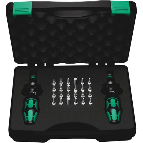Wera 7440/41 Officina e meccanica Kit cacciaviti dinamometrici 26 parti 0.3 - 3 Nm