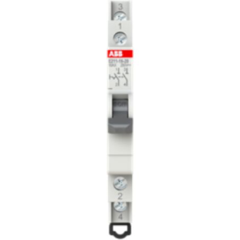 Abb e211-16-20 interruttore non automatico modular 2p 16a m093858