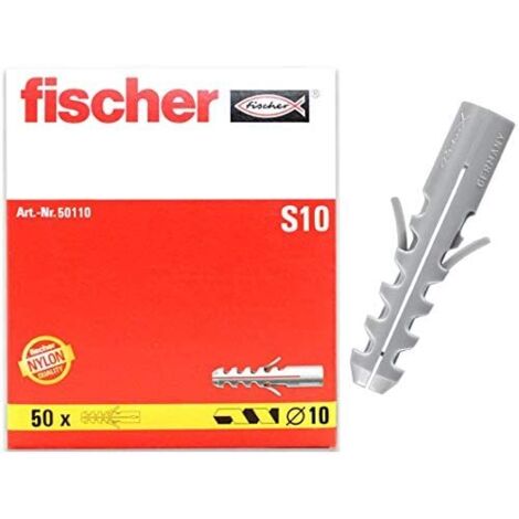 Fischer 50110 S 10 Tassello ad espansione 50 mm 10 mm 50 pz.