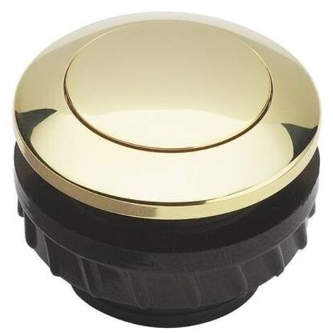 Grothe 62001 Tasto per campanello 1 parte Oro 12 V/1,5 A