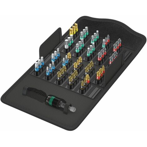 Wera Bit-Check 30 Diamond 1 05057431001 Kit inserti 30 parti Taglio, Croce Pozidriv, Croce Phillips, Profilo a T intern (1/5)