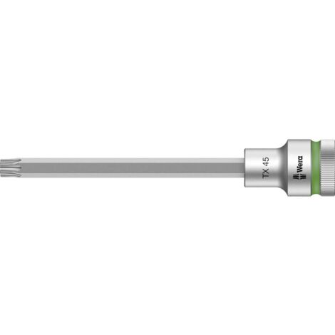 Wera 8767 C HF 05003855001 Esalobo Interno (TX) Inserto giravite a bussola T 45 1/2 (12.5 mm)
