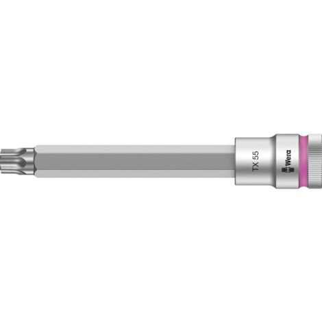 Wera 8767 C HF 05003857001 Esalobo Interno (TX) Inserto giravite a bussola T 55 1/2 (12.5 mm)