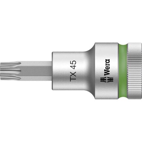 Wera 8767 C HF 05003835001 Esalobo Interno (TX) Inserto giravite a bussola T 45 1/2 (12.5 mm)