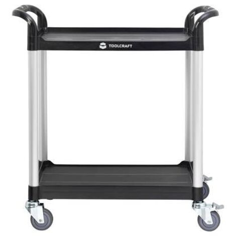TOOLCRAFT 1296213 Carrello di servizio Colore: Nero, Argento (1/2)