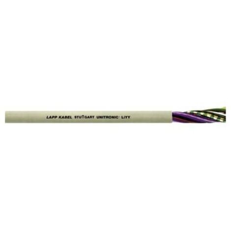 Cable de datos UNITRONIC® de PVC, baja frecuencia código de color DIN 47100, no propagador de la llama