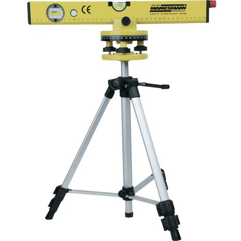 Brüder Mannesmann M81125 Livella manuale con laser incl. treppiede 40 cm 30 m 0.5 mm/m