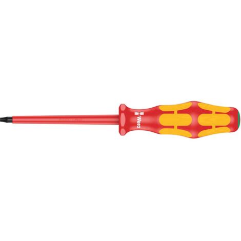 Wera 167 i VDE Cacciavite Torx Dimensione (Cacciavite) T 10 Lunghezza della lama: 80 mm DIN EN 60900 1 pz.