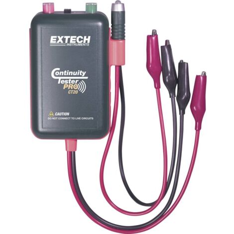 Extech CT-20 tester di continuità professionale nero