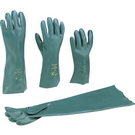 Ekastu 381 635 Cloruro di polivinile Guanto di protezione per prodotti chimici Taglia (Guanti): 10, XL EN 374-1:2017-03 (1/5)
