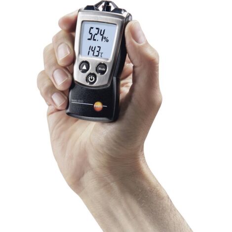 Misuratore Di Umidità E Temperatura Testo 622 - Igrometro Digitale Con Display, Punto Di Rugiada E Allarme - Foto 3