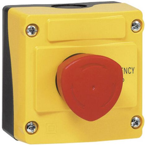 BACO LBX10510 pulsante di arresto di emergenza, Pulsante a fungo nell'alloggiamento 240 V/AC 2.5 A 1 NC IP66 1 pz. (1/2)
