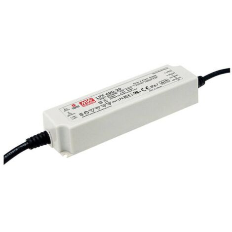 Mean Well LPF-40-12 Driver per LED, Trasformatore per LED Tensione costante, Corrente costante 40 W 3.34 A 7.2 - 12 V/D (1/3)