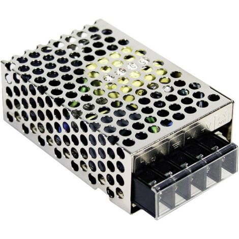 MW Mean Well RS-25-15 Alimentatore a commutazione. 15 V/DC 1.7 A 25 W