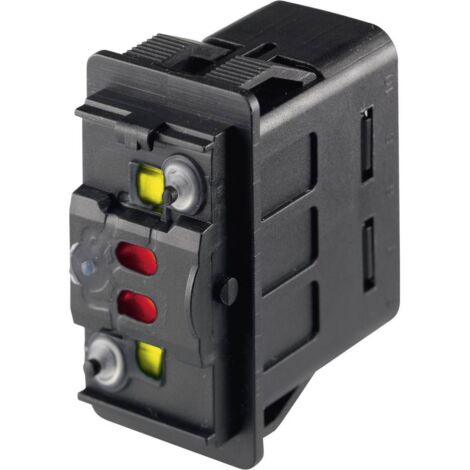 20 Mm Interruttore A Bilanciere SPST Rotondo Nero On/Off - Foto 6