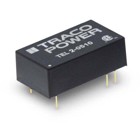 TracoPower TEL 2-2411 Convertitore DC/DC da circuito stampato 24 V/DC 5 V/DC 400 mA 2 W Num. uscite: 1 x Contenuto 1 pz (1/4)