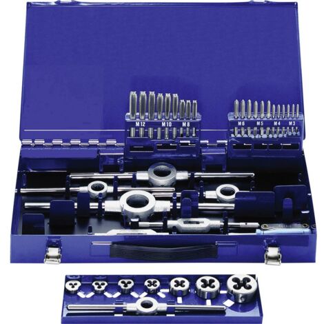 Kit Maschi A Mano 3 Pezzi M3 Metrico - Donau MHG30 DIN 352 HSS - Made In Germany - 2