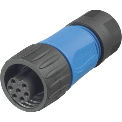 Amphenol C016 10D006 010 10 Connettore circolare Giunto dritto Tot poli: 6 + PE Serie (connettore circolare): C016 1 pz (1/3)