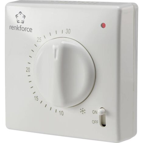 Renkforce TR-93 TR-93 Termostato ambiente Da parete 1 pz.