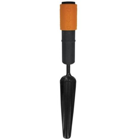 Fiskars QuikFit 1000731 - Coltello Estirpatore QuikFit 3,5cm in Acciaio Nero/Arancione Senza Manico