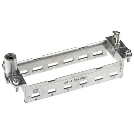 Connettori industriali serie Han® modulo DD - inserti 09 14 024 0303 Harting Contenuto: 1 pz. (1/2)