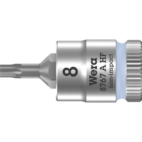 Wera 8767 A 05003360001 Esalobo Interno (TX) Inserto giravite a bussola T 8 1/4 (6.3 mm)