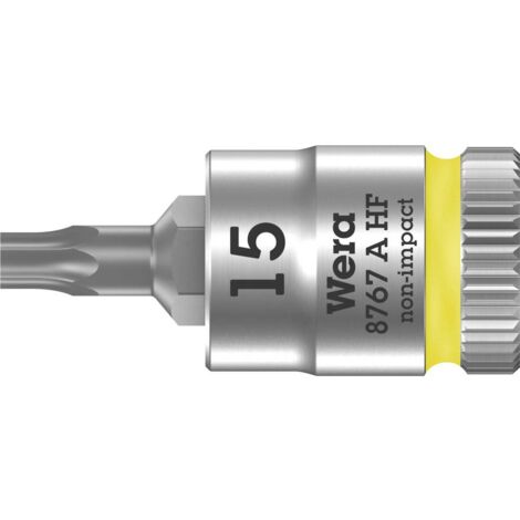 Wera 8767 A 05003363001 Esalobo Interno (TX) Inserto giravite a bussola T 15 1/4 (6.3 mm) (1/5)