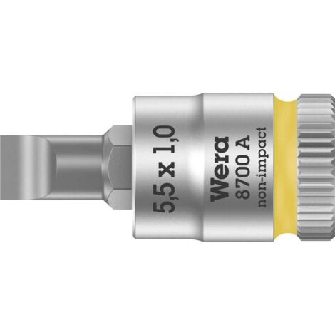 Wera 8700 A FL 05003321001 Taglio Inserto giravite a bussola 5.5 mm 1/4 (6.3 mm) (1/3)