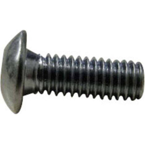 Viti Per Legno Metallo Viti A Testa Tonda M8 X 50 Mm - 20 Pezzi In Acciaio Zincato Antiruggine
