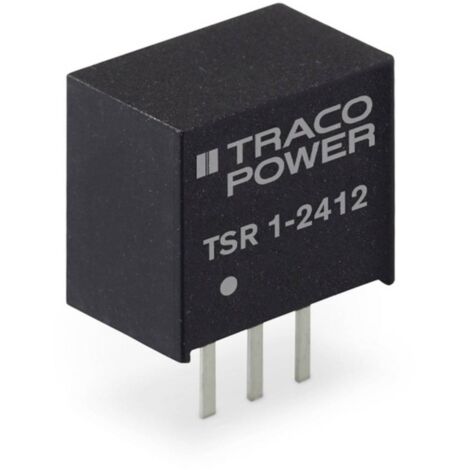 TracoPower TSR 1-2490 Convertitore DC/DC da circuito stampato 24 V/DC 9 V/DC 1 A 8 W Num. uscite: 1 x Contenuto 1 pz. (1/4)