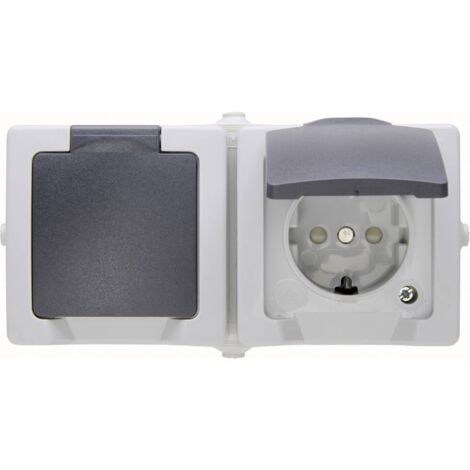 Kopp 137056002, Presa di corrente con sistema protezione da contatto