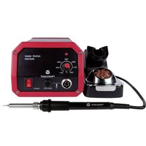 TOOLCRAFT ST-100A Stazione di saldatura analogica 100 W 150 - 450 °C incl. Punta di saldatura