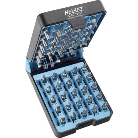 Hazet 2240N/51 Bit Serie di Inserti Giravite, 51 Pezzi (1/5)