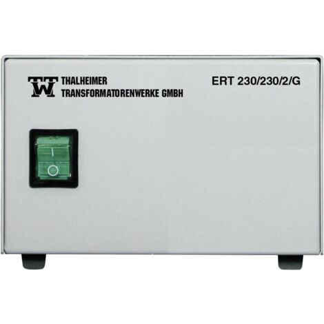 Thalheimer ERT 230/230/2G Trasformatore isolamento tensione fissa laboratorio 460 VA Num. uscite: 4 x 230 V/AC (1/2)