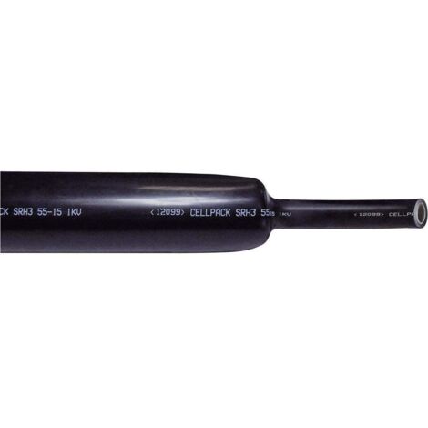 CellPack 127425 Termoretraibile con colla Nero 56 mm 16 mm Restringimento:3:1 1 pz. (1/3)