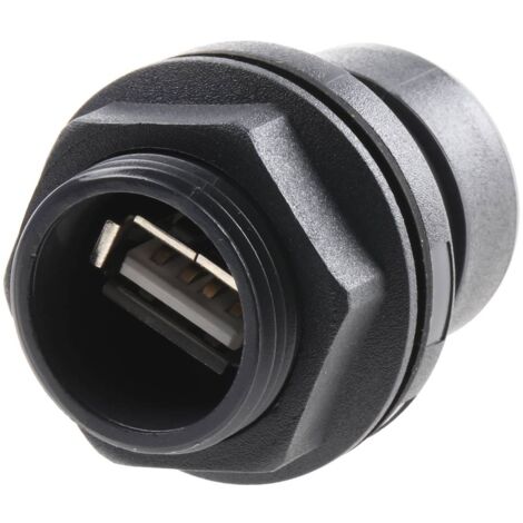 Presa da pannello USB PXP6042/B Parte anteriore tipo B, parte posteriore tipo A PXP6042/B Bulgin Contenuto: 1 pz. (1/3)