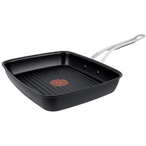 TEFAL padella grill Jamie Oliver Premium ghisa Induction Wave 23 x 27 cm