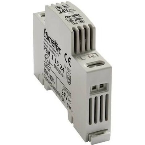 Comatec PSM1/15.24 Alimentatore per guida DIN 24 V/DC 0.625 A 15 W Contenuto 1 pz. (1/2)