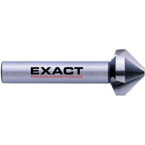 Exact 05522 Svasatore conico 25 mm HSS Alberino cilindrico 1 pz. (1/3)