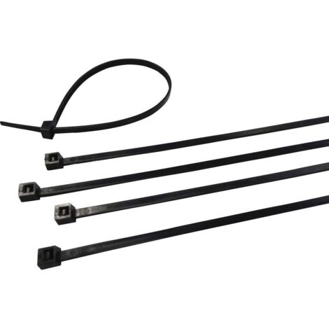 Fascetta fermacavi con dentatura interna (L x A) 4.5 mm x 290 mm CB 290/4.8 Colore: Nero 100 pz. Weidmüller (1/3)