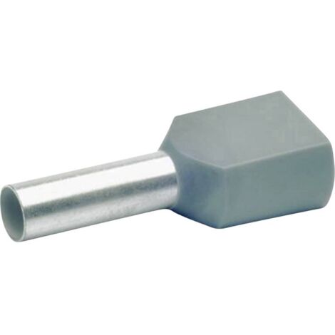 Klauke 87412 terminali per cavo grigi 23 mm confezione 100