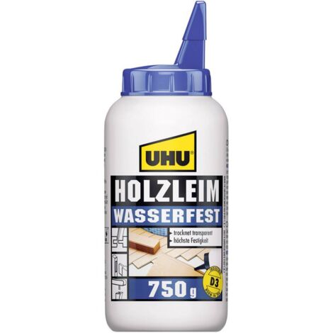 Colla per legno UHU Wasserfest 48520 750 g