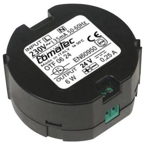 Comatec OTF/06.24RA Alimentatore 24 V/DC 0.25 A 6 W (1/2)