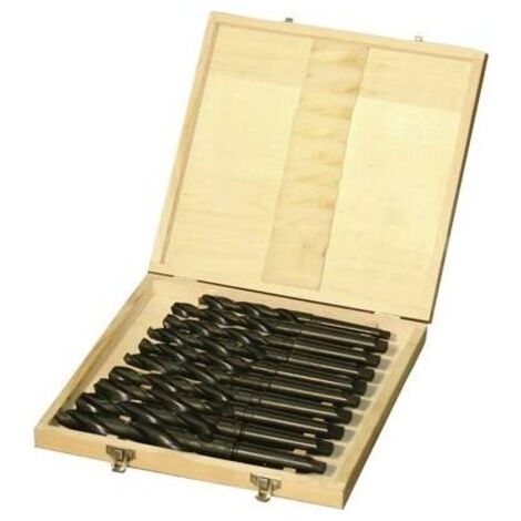 Holzmann Maschinen SPSMK2 SPSMK2 HSS Kit punte a spirale da metallo 10 parti 14.5 mm, 15 mm, 16 mm, 17 mm, 18 mm, 19 mm (1/2)